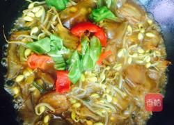 粉皮黄豆芽烧肉的做法图解6
