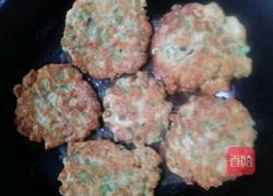 缸豆肉末饼的做法图解7