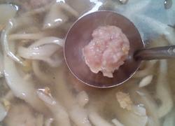 蘑菇圆子汤