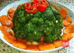 胡萝卜炒西兰花的做法图解10