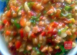 苦瓜蒸肉丸子的做法图解4