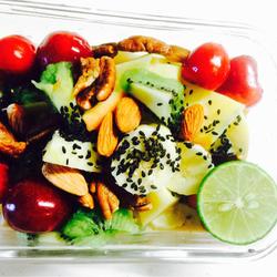 燕麦牛奶水果餐的做法[图]