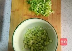 青瓜瘦肉粥的做法图解1