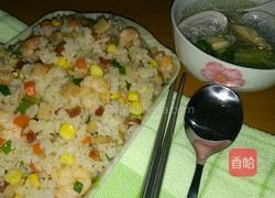 香喷喷的炒饭的做法图解7