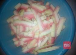 爆炒西瓜皮的做法图解1