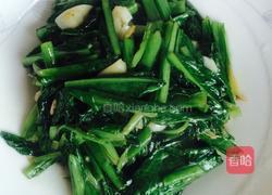 清炒油麦菜的做法图解6