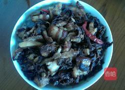 五花肉煮菜干的做法图解4