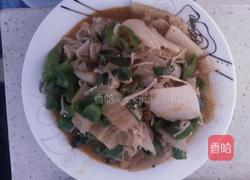 凉拌毛肚金针菇的做法图解3