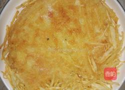 土豆丝蛋饼的做法图解3
