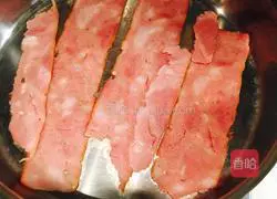 Illustration of how to make English breakfast 1