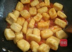 番茄煨豆腐炸的做法图解5