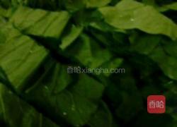 小白菜粉条的做法图解2