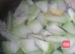 虾仁冬瓜汤。的做法图解4