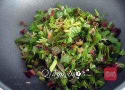 苋菜炒米饭的做法图解5