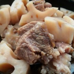 莲藕炖羊肉。的做法[图]