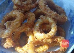 酥香鱿鱼圈的做法图解11