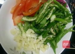 苦瓜茄子的做法图解3