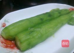 原条蒸丝瓜的做法图解3