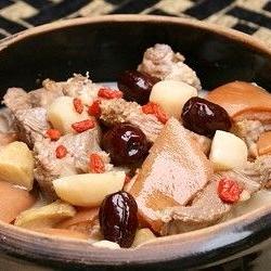 山药枸杞炖肉的做法[图]