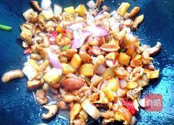 鸡肉香菇蔬菜饭的做法图解6