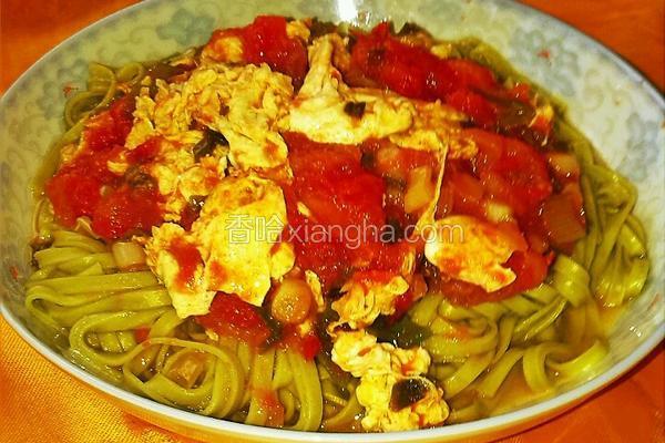 西红柿鸡蛋面