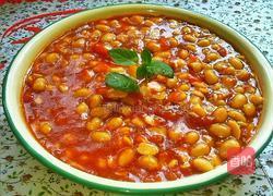 番茄烩黄豆的做法图解10