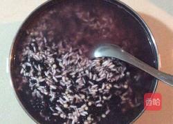 紫米芒果粽的做法图解1