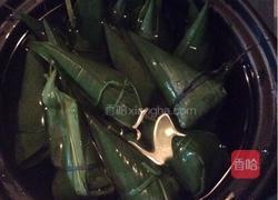 紫米芒果粽的做法图解4