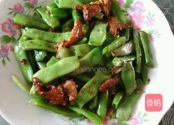 豆角炒肉的做法图解6