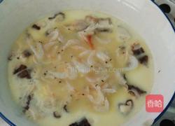 香菇虾皮鸡蛋羹的做法图解3