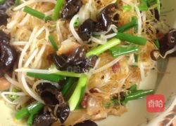 木耳炒粉丝的做法图解7