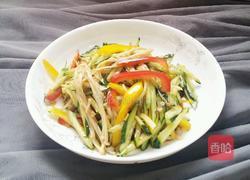 凉拌金针黄瓜的做法图解6