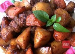 红烧肉炖土豆的做法图解4