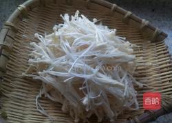 凉拌金针黄瓜的做法图解2