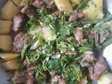 土豆豆角炖排骨