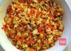 胡萝卜蛋炒饭的做法图解5