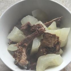 腊排炖老黄瓜的做法[图]