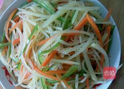 凉拌青椒土豆丝的做法图解5