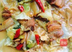 包菜烧肉的做法图解7