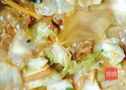 包菜烧肉的做法图解6