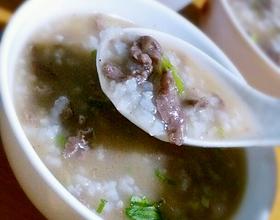 香滑牛肉粥[图]