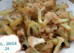 蚝油干锅菜花