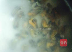 淡菜韭菜苔的做法图解1