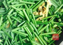 淡菜韭菜苔的做法图解3