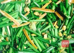 淡菜韭菜苔的做法图解4