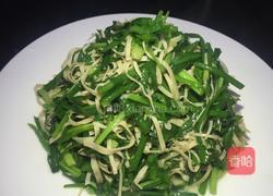 韭菜炒千张的做法图解5