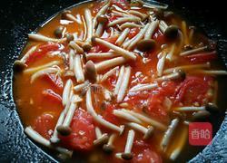茄汁蟹味菇的做法图解7