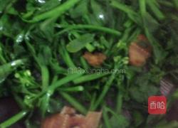 鱼干芥蓝的做法图解5