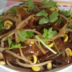 黄豆芽炒粉条的做法[图]