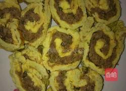 鸡蛋肉卷的做法图解5